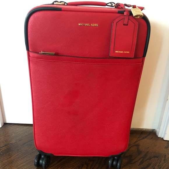 michael kors carry on suitcase
